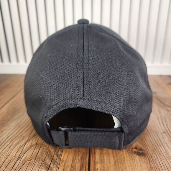 Reebok RBX Hat Cap Strap Back Black Performance Running Training Sports Tennis - Picture 4 of 9